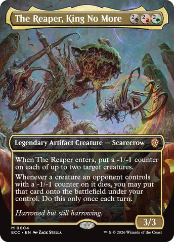 Image for The Reaper, King No More (Borderless) (4) [Commander: Lorwyn Eclipsed] - Magic: The Gathering