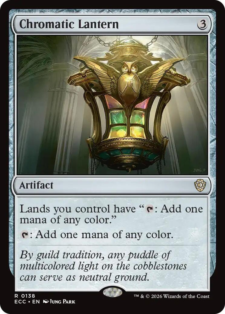 Image for Chromatic Lantern (138) [Commander: Lorwyn Eclipsed] - Magic: The Gathering