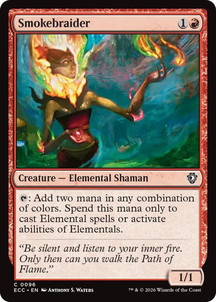 Image for Smokebraider (96) [Commander: Lorwyn Eclipsed] - Magic: The Gathering