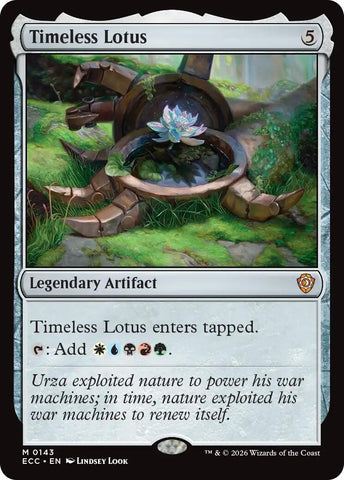 Image for Timeless Lotus (143) [Commander: Lorwyn Eclipsed] - Magic: The Gathering