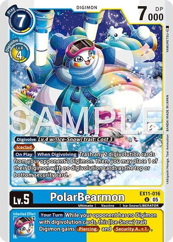 PolarBearmon (EX11-016 U) [Dawn of Liberator]