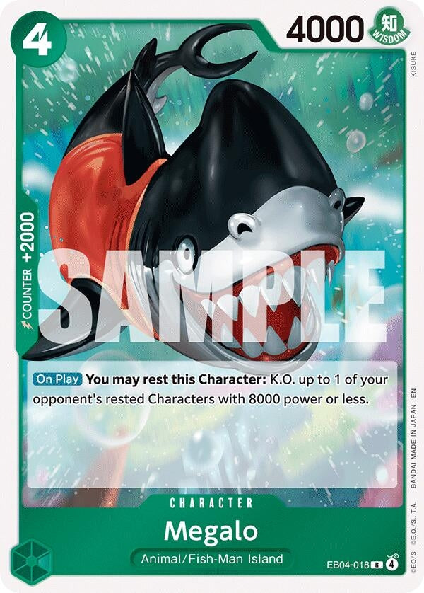 Image for Megalo (EB04-018) [The Azure Sea's Seven] - One Piece Card Game