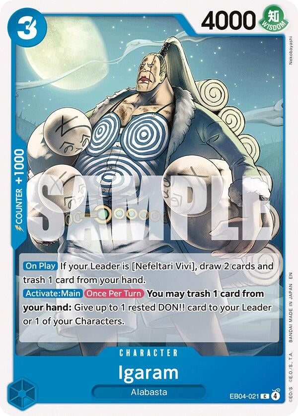 Image for Igaram (EB04-021) [The Azure Sea's Seven] - One Piece Card Game