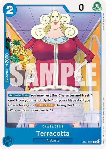 Image for Terracotta (EB04-024) [The Azure Sea's Seven] - One Piece Card Game