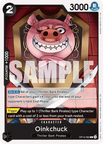 Image for Oinkchuck (OP14-082) [The Azure Sea's Seven] - One Piece Card Game