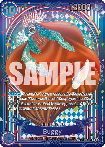 Image for Buggy - OP09-051 (SP) (OP09-051) [The Azure Sea's Seven] - One Piece Card Game