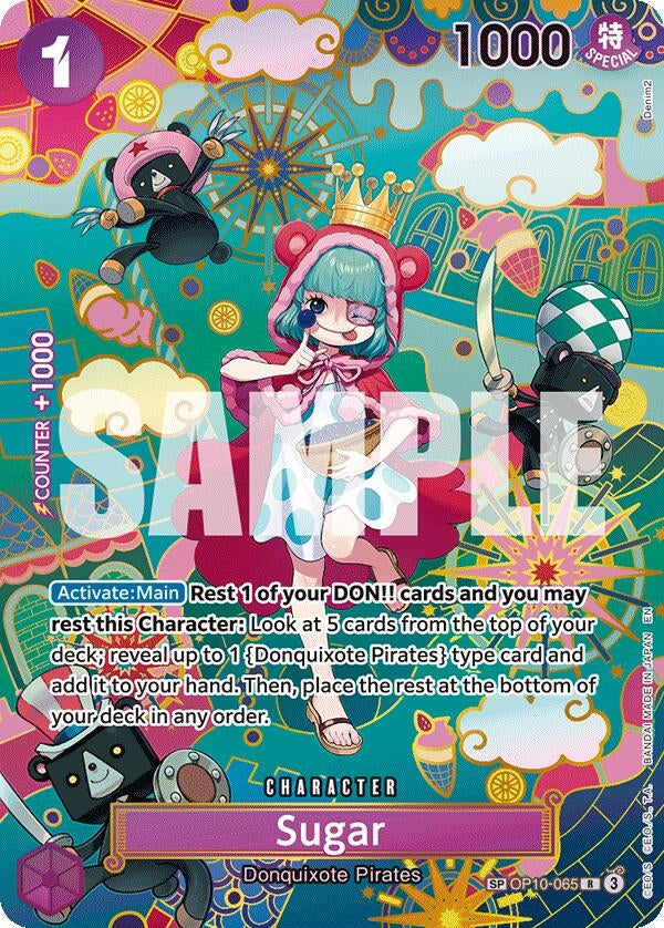 Image for Sugar - OP10-065 (SP) (OP10-065) [The Azure Sea's Seven] - One Piece Card Game