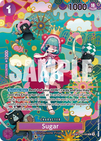 Image for Sugar - OP10-065 (SP) (OP10-065) [The Azure Sea's Seven] - One Piece Card Game