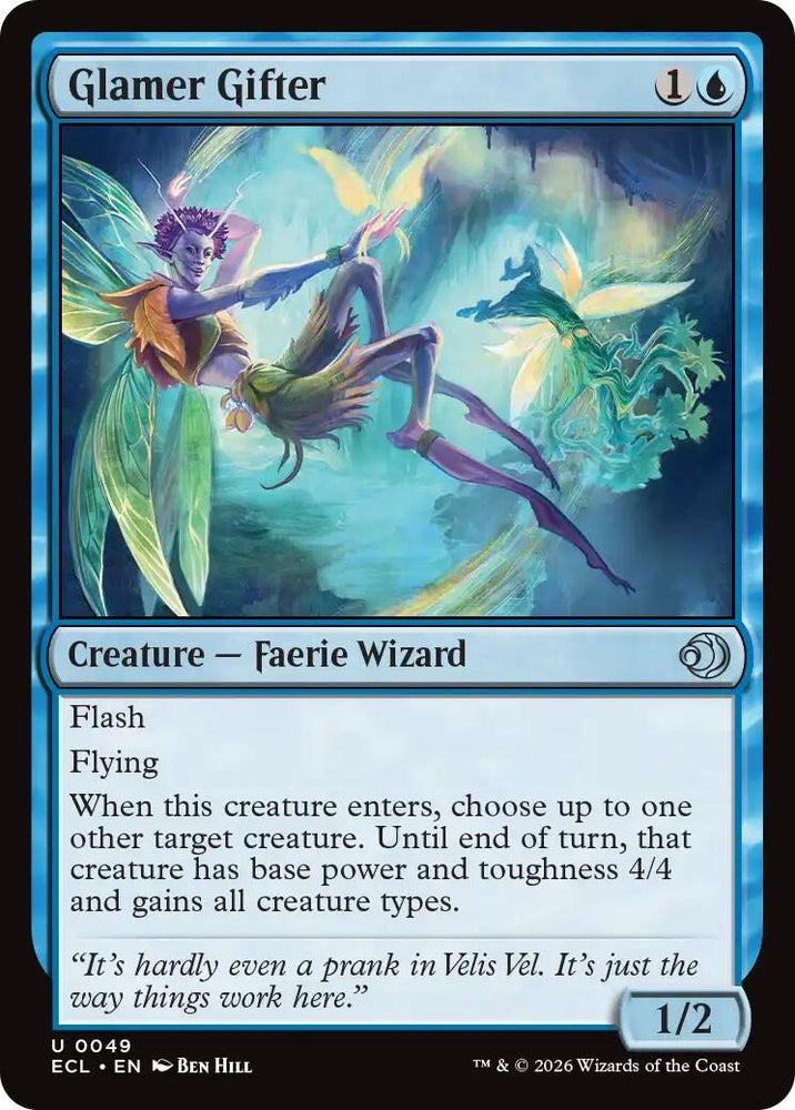 Image for Glamer Gifter (49) [Lorwyn Eclipsed] - Magic: The Gathering