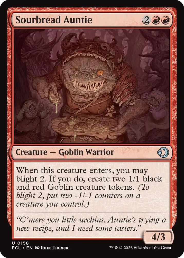 Image for Sourbread Auntie (158) [Lorwyn Eclipsed] - Magic: The Gathering