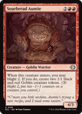 Image for Sourbread Auntie (158) [Lorwyn Eclipsed] - Magic: The Gathering