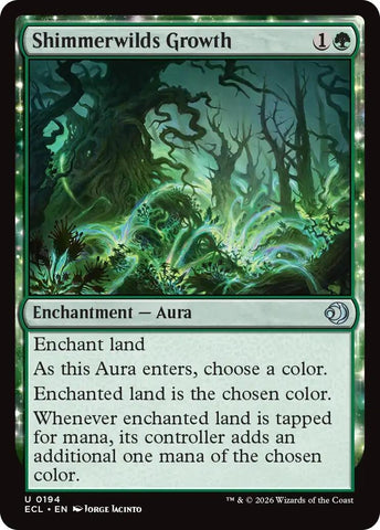 Image for Shimmerwilds Growth (194) [Lorwyn Eclipsed] - Magic: The Gathering