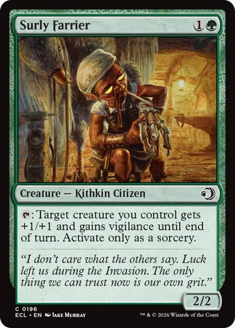 Image for Surly Farrier (196) [Lorwyn Eclipsed] - Magic: The Gathering