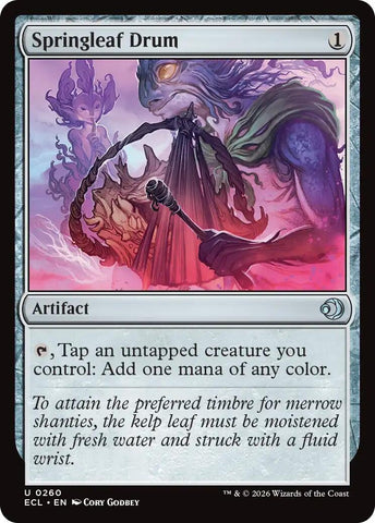 Image for Springleaf Drum (260) [Lorwyn Eclipsed] - Magic: The Gathering