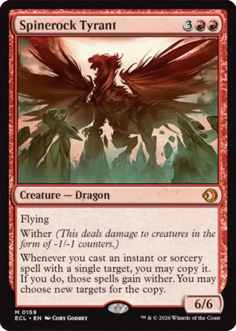 Image for Spinerock Tyrant (159) [Lorwyn Eclipsed] - Magic: The Gathering