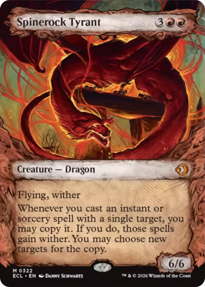 Image for Spinerock Tyrant (0322) (Showcase) (322) [Lorwyn Eclipsed] - Magic: The Gathering