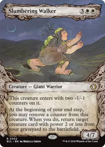 Image for Slumbering Walker (Showcase) (302) [Lorwyn Eclipsed] - Magic: The Gathering
