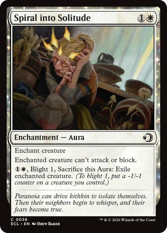 Image for Spiral into Solitude (36) [Lorwyn Eclipsed] - Magic: The Gathering
