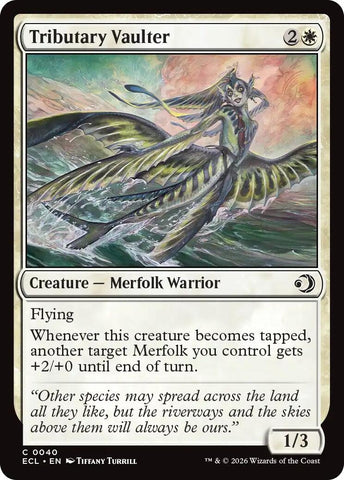 Image for Tributary Vaulter (40) [Lorwyn Eclipsed] - Magic: The Gathering