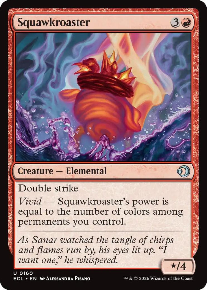 Image for Squawkroaster (160) [Lorwyn Eclipsed] - Magic: The Gathering