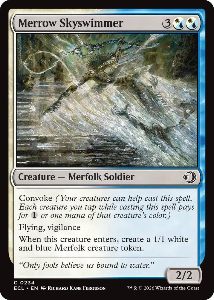 Image for Merrow Skyswimmer (234) [Lorwyn Eclipsed] - Magic: The Gathering