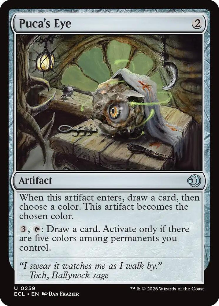 Image for Puca's Eye (259) [Lorwyn Eclipsed] - Magic: The Gathering