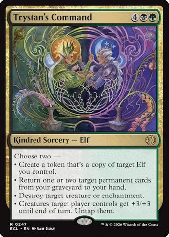 Image for Trystan's Command (247) [Lorwyn Eclipsed] - Magic: The Gathering