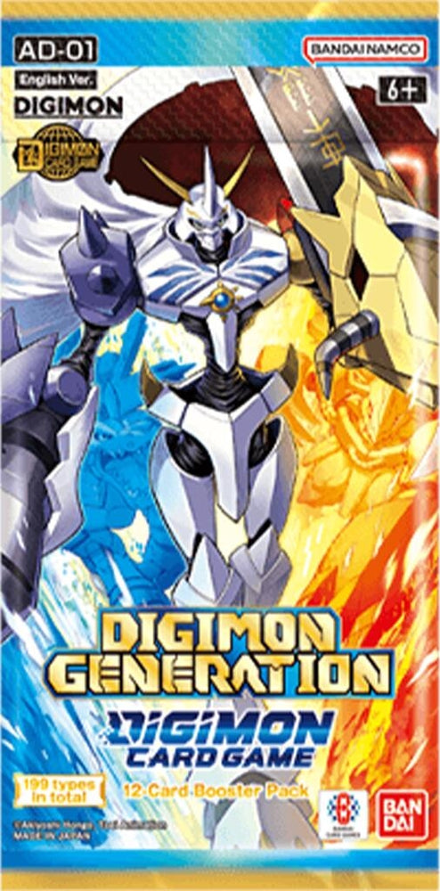 Image for Advanced Booster Digimon Generation Booster Pack - Digimon Card Game