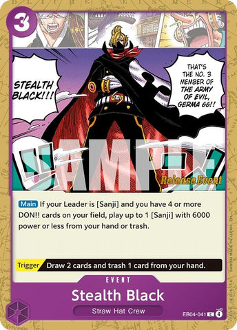 Image for Stealth Black (EB04-041) - One Piece Card Game