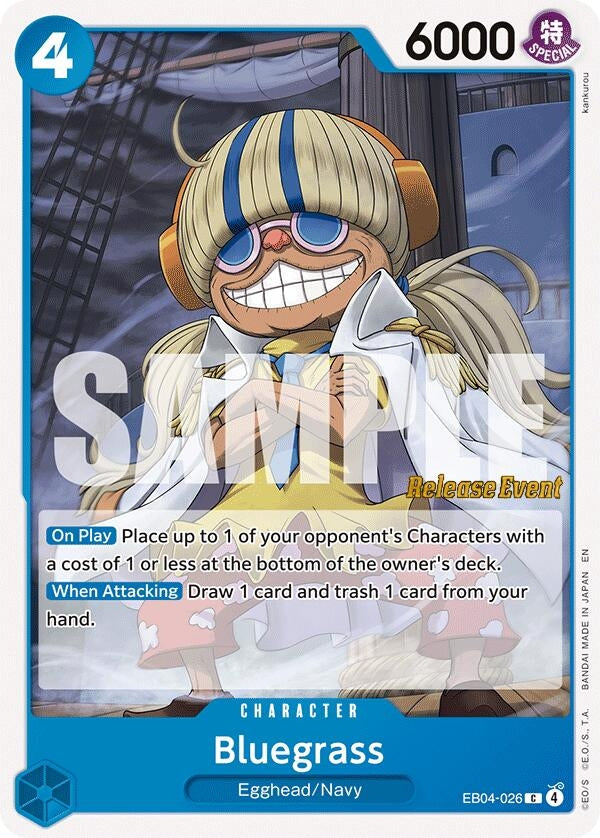 Image for Bluegrass (EB04-026) - One Piece Card Game