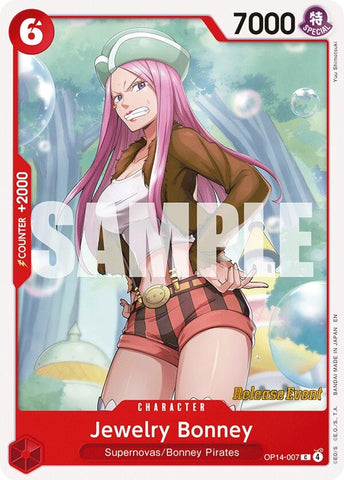 Image for Jewelry Bonney (OP14-007) - One Piece Card Game