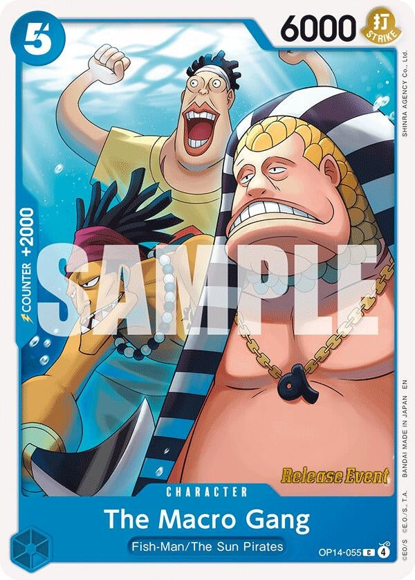 Image for The Macro Gang (OP14-055) - One Piece Card Game