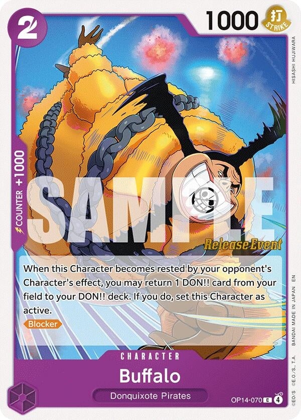 Image for Buffalo (OP14-070) - One Piece Card Game