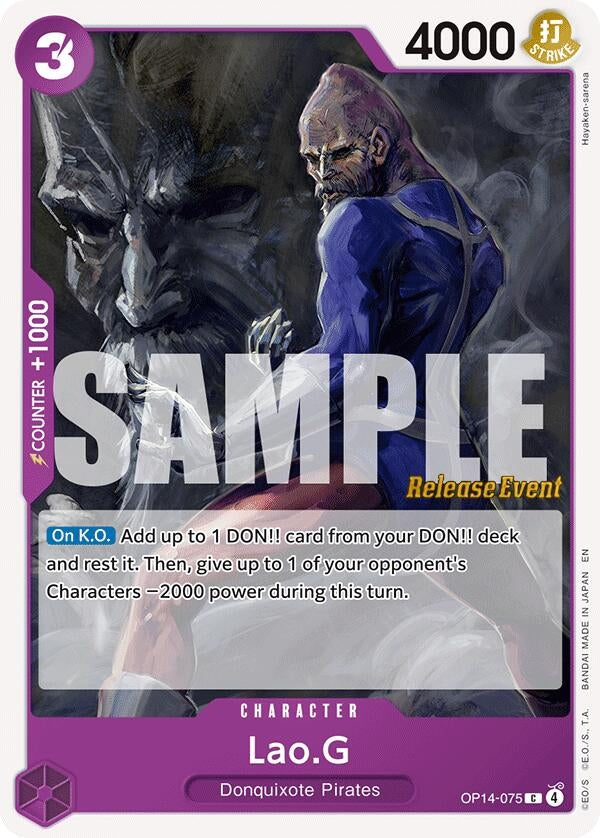 Image for Lao.G (OP14-075) - One Piece Card Game