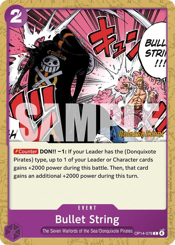 Image for Bullet String (OP14-078) - One Piece Card Game