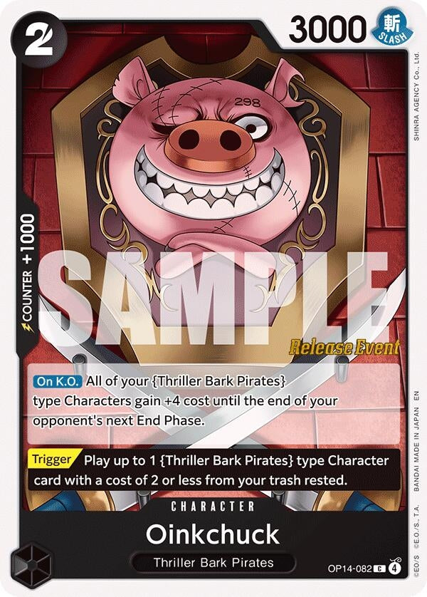 Image for Oinkchuck (OP14-082) - One Piece Card Game