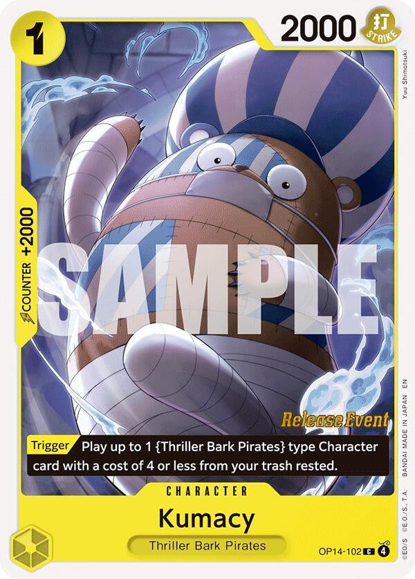 Image for Kumacy (OP14-102) - One Piece Card Game