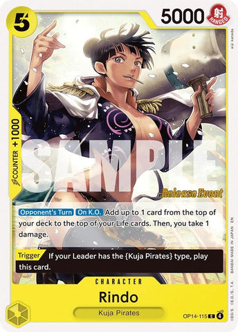 Image for Rindo (OP14-115) - One Piece Card Game