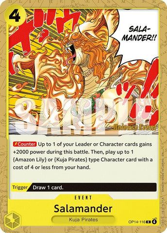 Image for Salamander (OP14-116) - One Piece Card Game