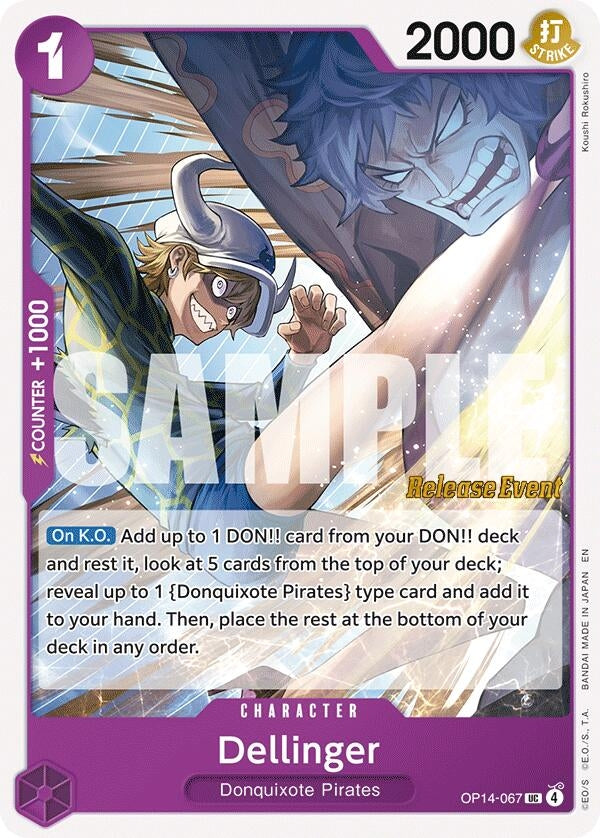 Image for Dellinger (OP14-067) - One Piece Card Game