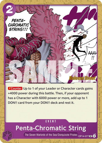Image for Penta-Chromatic String (OP14-077) - One Piece Card Game