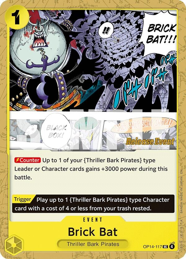 Image for Brick Bat (OP14-117) - One Piece Card Game