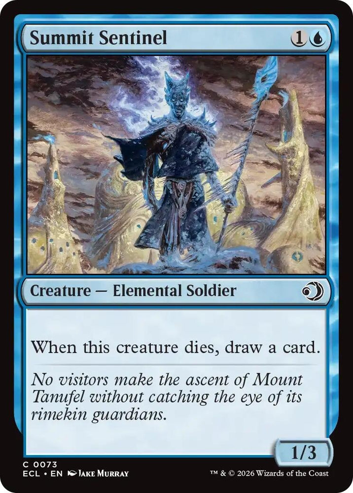 Image for Summit Sentinel (73) [Lorwyn Eclipsed] - Magic: The Gathering