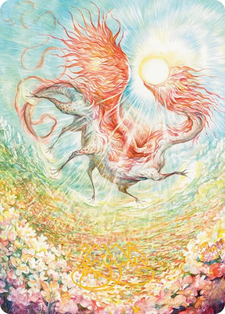 Image for Eirdu, Carrier of Dawn Art Card (Gold-Stamped Signature) (30) [Lorwyn Eclipsed] - Magic: The Gathering