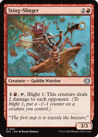 Image for Sting-Slinger (161) [Lorwyn Eclipsed] - Magic: The Gathering