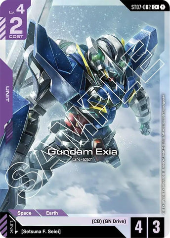 Image for Gundam Exia (ST07-002) (C+) (ST07-002) [Starter Deck 07: Celestial Drive] - Gundam Card Game