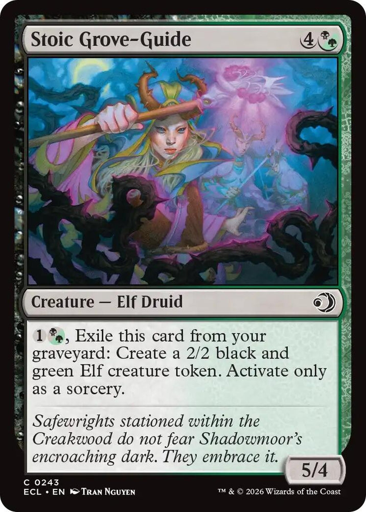 Image for Stoic Grove-Guide (243) [Lorwyn Eclipsed] - Magic: The Gathering
