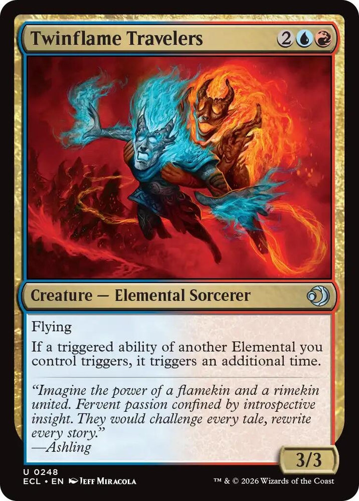 Image for Twinflame Travelers (248) [Lorwyn Eclipsed] - Magic: The Gathering