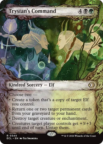 Image for Trystan's Command (Showcase) (344) [Lorwyn Eclipsed] - Magic: The Gathering
