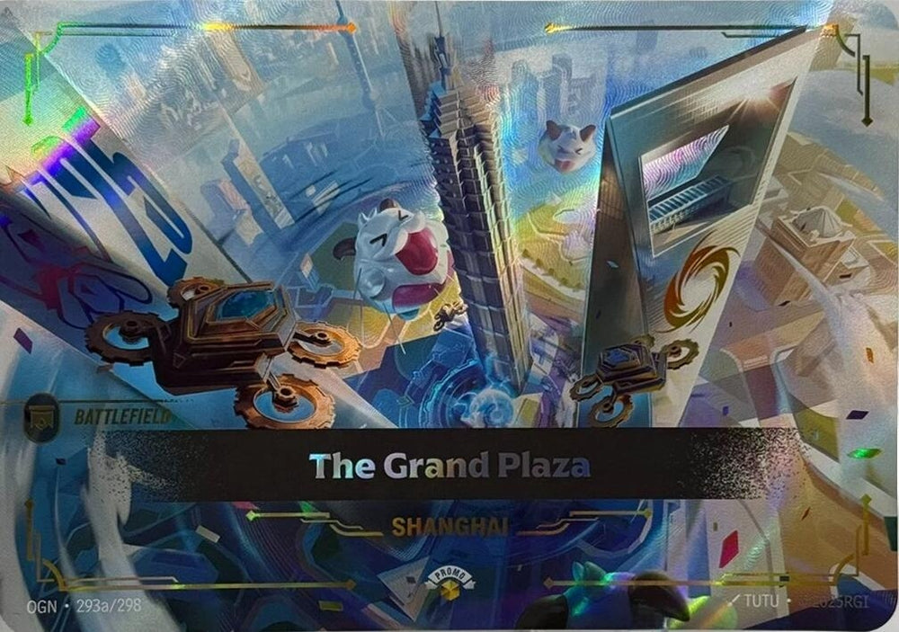 Image for The Grand Plaza (293a/298) [Riftbound Promotional Cards] - Riftbound: League of Legends Trading Card Game